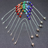 (10Strand/lot) Chakra Gem Stone Beads Chain Accessories