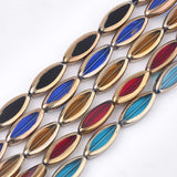 10 Strands Electroplate Glass Beads Spacer Loose Bead DIY Jewelry Making