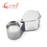 10X 18mm Triplet Jeweler Eye Loupe Magnifier Glass Jewelry Diamond