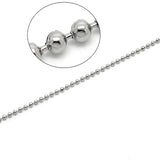 Adjustable Stainless Steel Ball Chain for DIY Ornaments Decoration