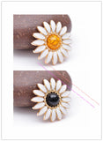 10X Beauty Metal Daisy Flower Leathercraft Western Horse Saddle Headstall
