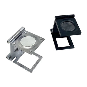 10X Folding Magnifying Glass Lens Portable Jewelry Loupe