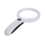 10X Handheld Magnifier Magnifying Glass Lens Loupe 8 LED Light Money Detect