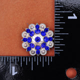 10X Western Saddle Bridle Concho Berry Beauty Rhinestone Crystal Screwback