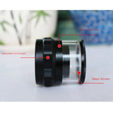 10X Stand Measuring Magnifier Scale Loupe Magnifying Glass 10X
