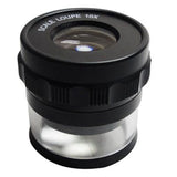 10X Stand Measuring Magnifier Scale Loupe Magnifying Glass 10X
