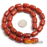 10X14MM Red Jasper Natural Stone Beads 15" Strand