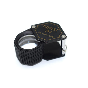 High Jewelry Loupe Magnifying Glass Mini Triplet Jewelry Tools