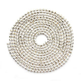 Colorful 1.5mm Copper Ball Bead Chains Bulk DIY Necklace Bracelet