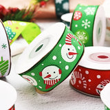 2.5cm Polyester Ribbon Christmas Decoration DIY Sewing Fabric