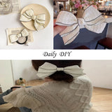 25mm Water Wave Pattern Curved Ribbon DIY Headband Bow Silk Clothing Accessories