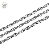 10Yards 2mm 2.5mm Width Stainless Steel Chain Bulk Chains