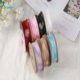 40mm DIY Daisy Fishtail Yarn Flower Ribbon - 10 Yards/Roll