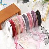 10Yards 60mm Fishtail Yarn Wave Organza Ribbon DIY Bow Hair Accessories Material