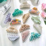 Acetate Hair Clip Women Hair Claw Crab Barrette Hair Accessories