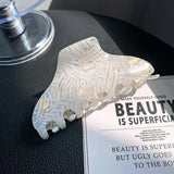 Acetate Hair Clip Women Hair Claw Crab Barrette Hair Accessories