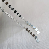 925 Sterling Silver Disc Chain for DIY Jewelry Making