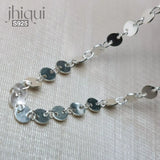 925 Sterling Silver Disc Chain for DIY Jewelry Making