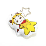 10cm Mini Pillow Star Charm Keychain