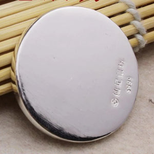 10g-30g S999 Flat Silver Round Sheet Disc Solid for DIY Jewelry Making Pendant
