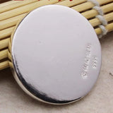 10g-30g S999 Flat Silver Round Sheet Disc Solid for DIY Jewelry Making Pendant