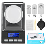 Mini Portable Digital Scale 0.001g High Precision Pocket Jewelry Balance Scales
