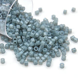 2000pcs Luster Glass Seed Spacer 1.6mm Delica Beads for Kids DIY Jewelry Making
