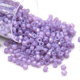 2000pcs Luster Glass Seed Spacer 1.6mm Delica Beads for Kids DIY Jewelry Making