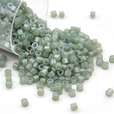 2000pcs Luster Glass Seed Spacer 1.6mm Delica Beads for Kids DIY Jewelry Making