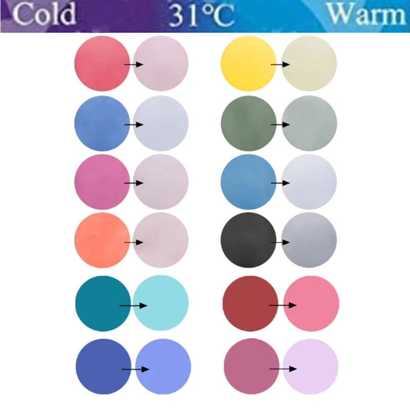 Thermochromic 31 Degree Pigment Temperature Changing Powder Nail Decor