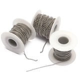 Stainless Steel Bulk Chain for Jewelry Making 10m, Needlework Necklace Wire