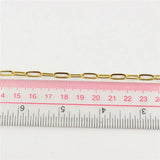 Classic Plated Rosary Chain for Jewelry Making