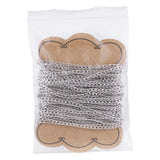 10m 304 Stainless Steel Twist Chains Link Chain for Jewelry Making DIY
