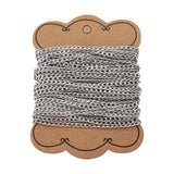 10m 304 Stainless Steel Twist Chains Link Chain for Jewelry Making DIY