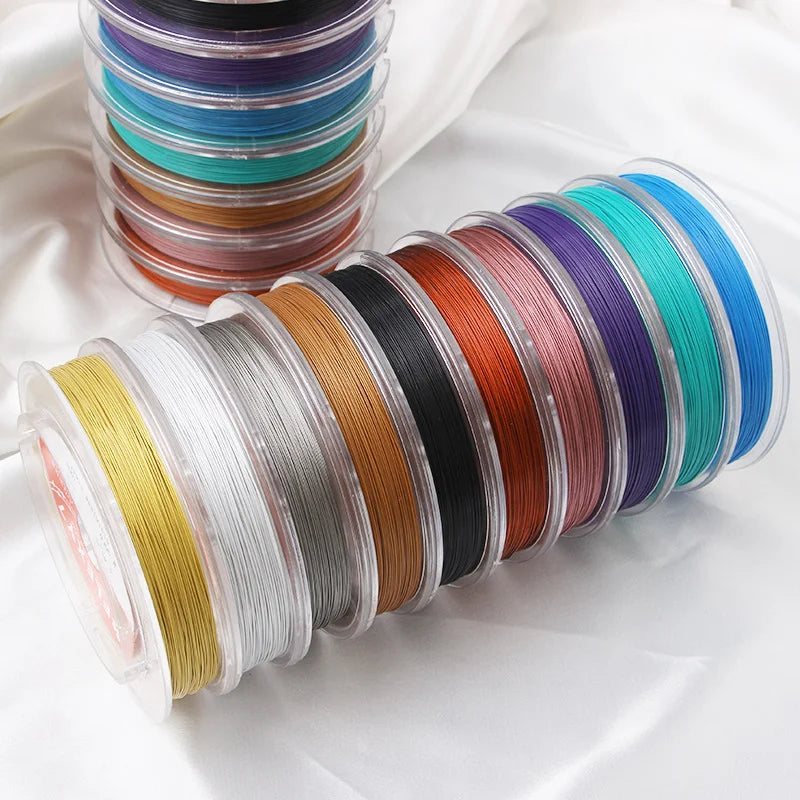 10m Stainless Steel Beading Wire Cord for DIY Jewelry Making