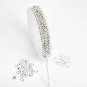 10m Iron Chain Sets for Jewelry Making Findings DIY Necklace Bracelet