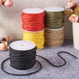 2mm Nylon Cord Thread Chinese Knot Macrame Cord Bracelet Braided Beading String