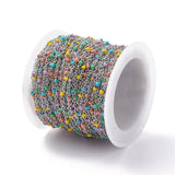 10m Stainless Steel Chains Enamel Chains for DIY Jewelry