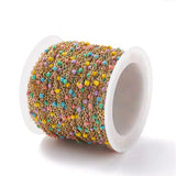 10m Stainless Steel Chains Enamel Chains for DIY Jewelry