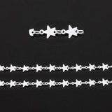 10m Brass Star Link Chains for DIY Jewelry Making