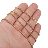 10m Stainless Steel Box Chains Set for DIY Jewelry Making