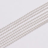 10m/lot Metal Ball Bead Chains Necklace Bracelet Jewelry Accessories