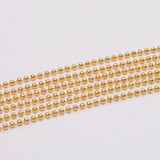 10m/lot Metal Ball Bead Chains Necklace Bracelet Jewelry Accessories