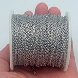 10m Stainless Steel Metal Cable Chain for Jewelry Making