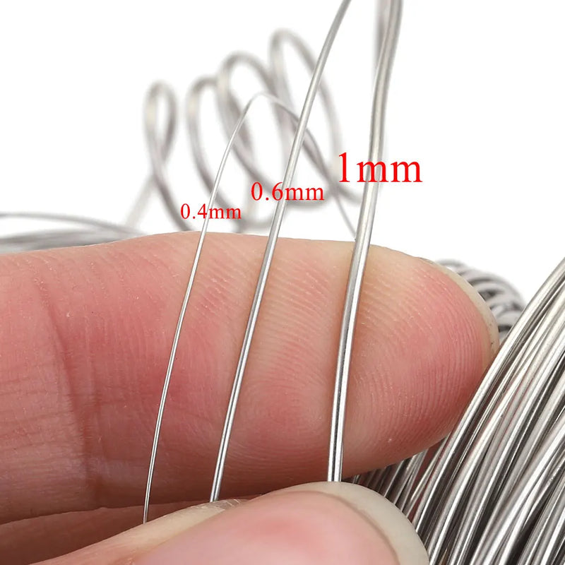 10m Stainless Steel Wire For Jewelry Making Beads Craft String