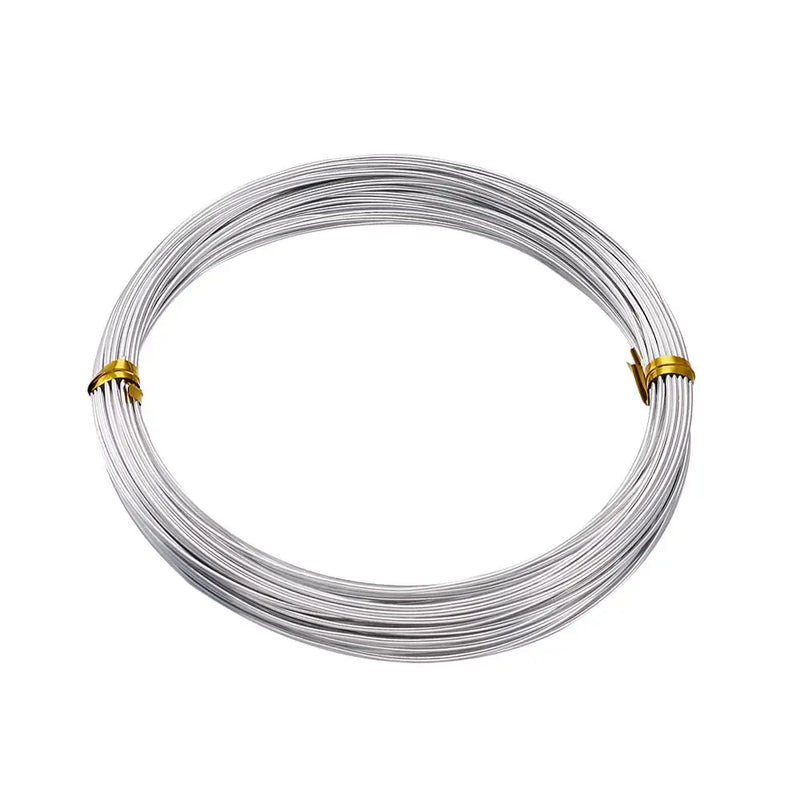 10m Aluminum Wire Metal Wire For DIY Jewelry Beading Findings Silver