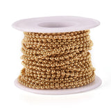 10m Stainless Steel Ball Chains 1.5-6mm DIY Jewelry Making