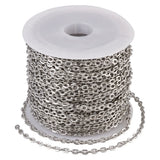 10m Iron Cross Chains for Jewelry Making in Multiple Colors
