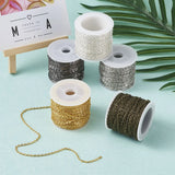 10m Iron Cross Chains for Jewelry Making in Multiple Colors