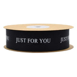 10m Black Gray Ribbon Wedding Flower Cake Box Decoration